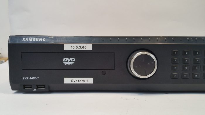 Samsung SVR-1680C 16-Channel CCTV - Image 3