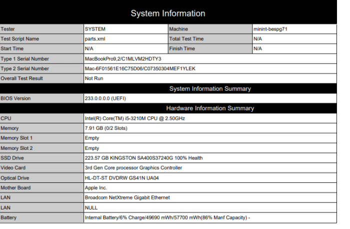 Macbook Pro A1278 i5-3210M 8GB 240GB SSD Catalina 10.15 (Mid 2012) - Image 8