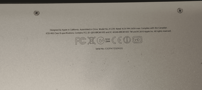Macbook Pro A1278 i5-3210M 8GB 500GB HDD Catalina 10.15 (Mid 2012) - Image 5