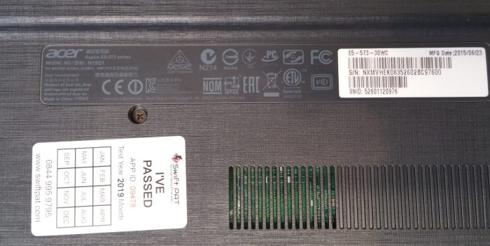 Acer N15Q1 Aspire E5-573 Series 4GB 1TB HDD Windows 11 - Image 4