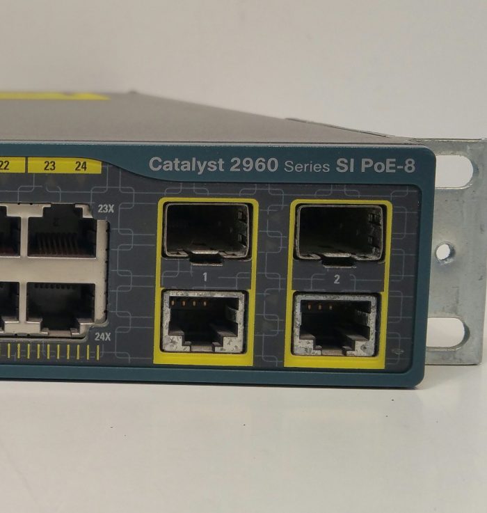Cisco WS-C2960-24LC-S V01 Catalyst 2960 Series SI PoE-8 24 Port - Image 3