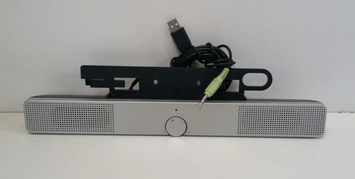 HP SP03A01 Silver Flat Panel Speaker Bar - Image 4
