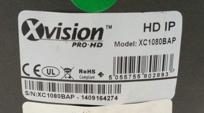 XVision Pro-HD XC1080BAP HP IP CCTV Camera - Image 7
