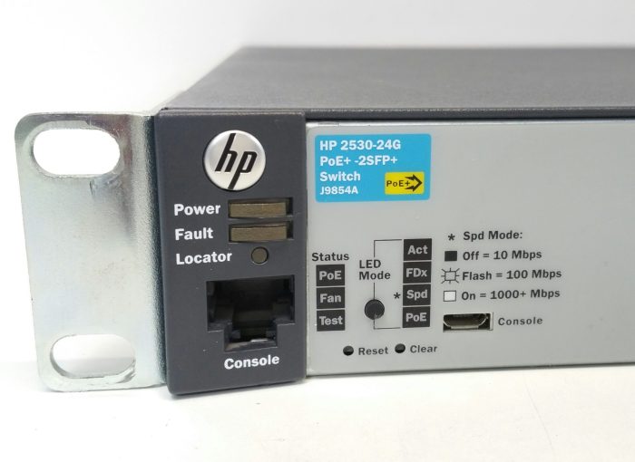 HP J9854A 2350-24G PoE+ -2SFP+ Switch - Image 8