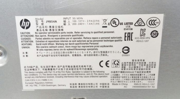 HP J9854A 2350-24G PoE+ -2SFP+ Switch - Image 4