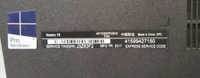 Dell Vostro 15 i3-6006U 4GB RAM 500GB HDD - Image 7