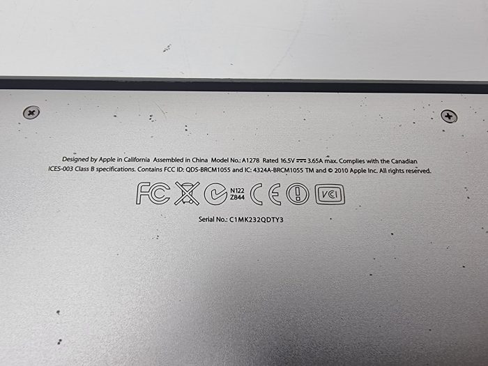 Macbook Pro A1278 i5-3210M 8GB 256GB SSD Catalina 10.15 (Mid 2012) EMC 2554 - Image 6