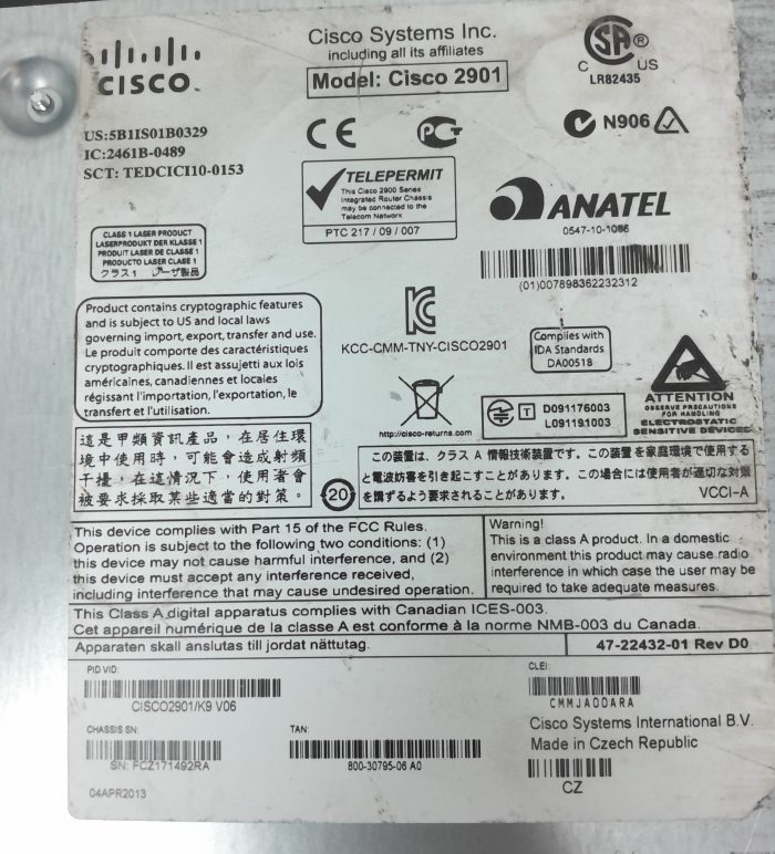 Cisco 2901 2900 Series - Image 3