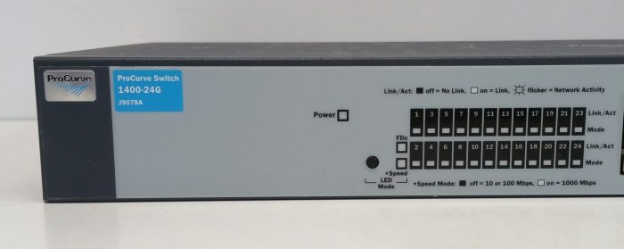 HP J9078A 1400-24G Procurve Switch - Image 6