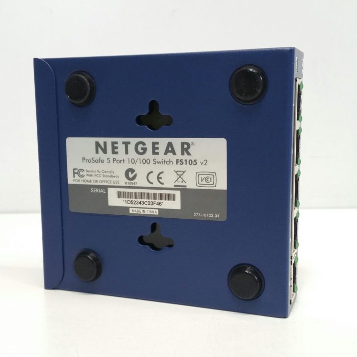 Netgear FS105 v2 Fast Ethernet 510/100 Switch - Image 4