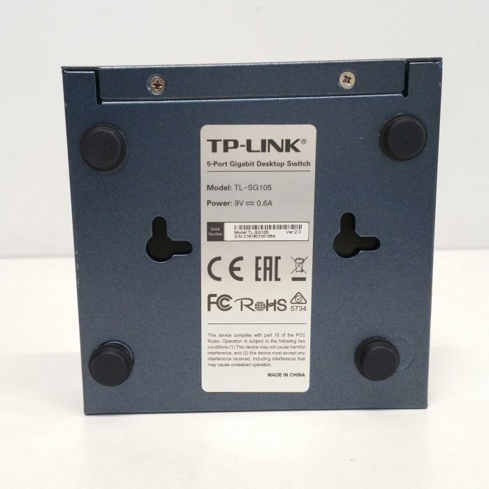 TP-Link TL-SG105 5-Port Gigabit Desktop Switch - Image 4