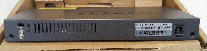 Netgear GS110TP ProSafe Managed PoE Switch - Image 4