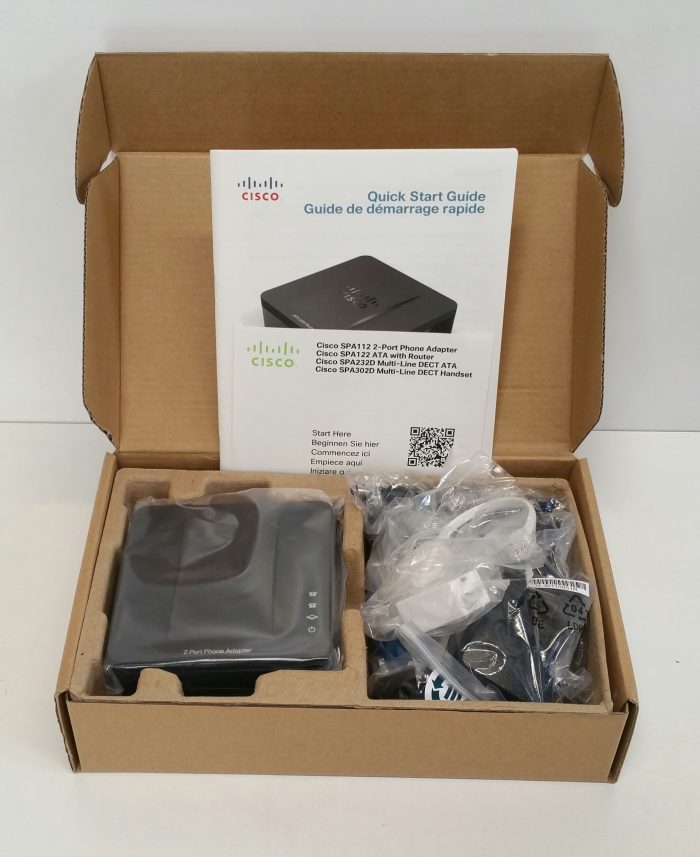 Cisco SPA112 2-Port Phone Adapter - Image 6