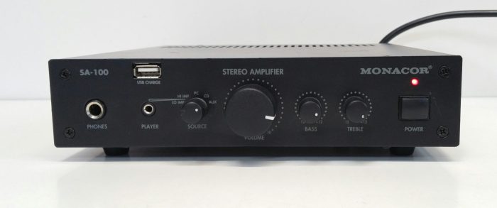 Monacor SA-100 Stereo Amplifier - Image 2