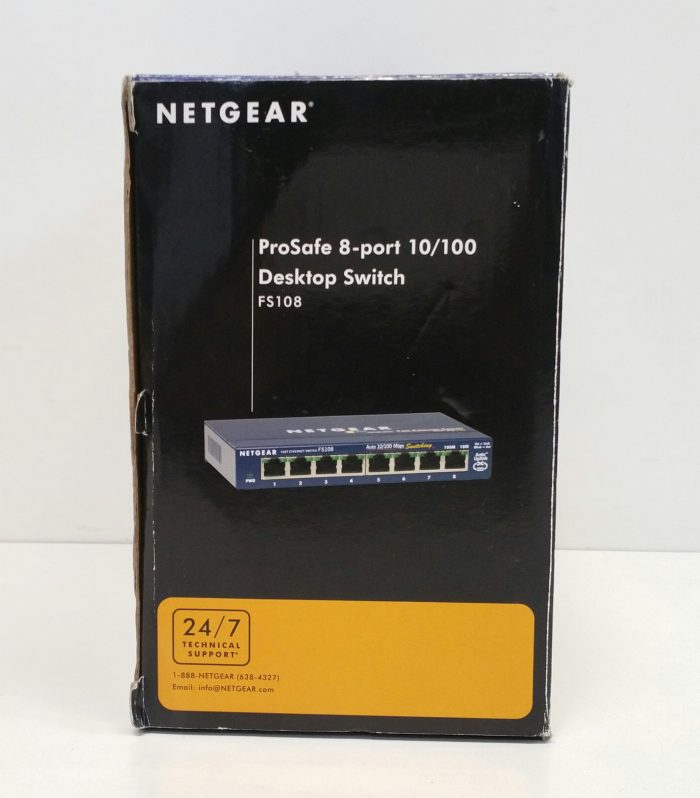 Netgear FS108 ProSafe 8-Port 10/100 Desktop Switch - Image 10