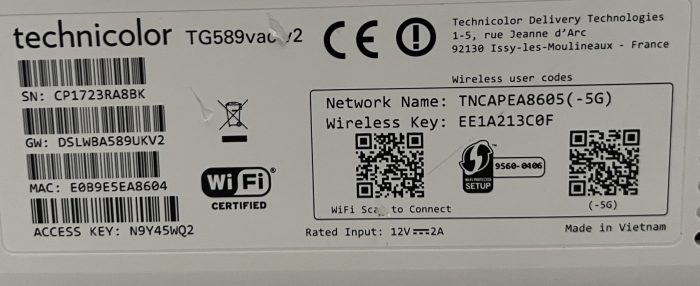 Technicolor TG589vac v2 Wireless Router - Image 3