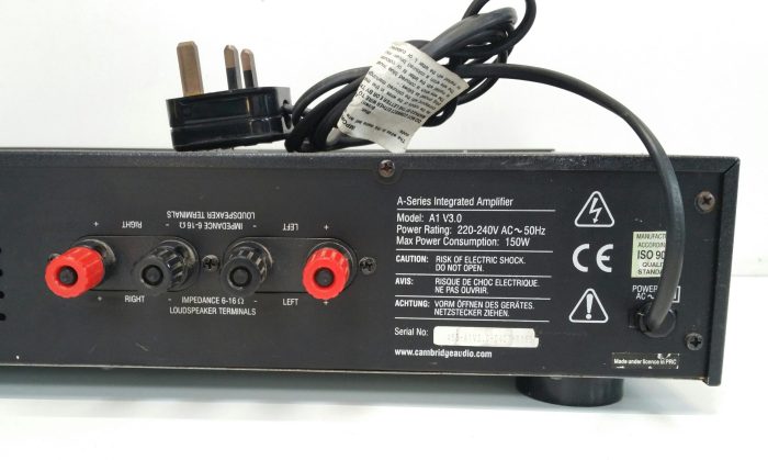 Cambridge Audio A1 V3.0 A-Series Integrated Amplifier - Image 4