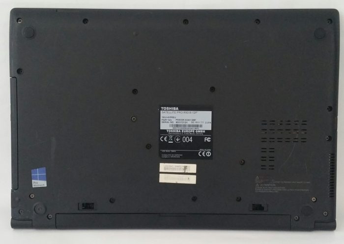 Toshiba Satellite Pro R50-B-12P i3-4005U 4GB RAM 500GB HDD - Broken Screen - Image 6