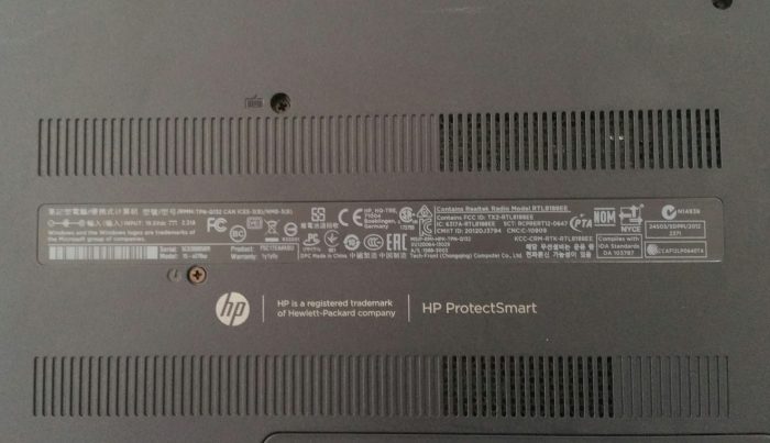 HP Pavilion 15-n270sa A4-5000 4GB RAM 750GB HDD - Image 5