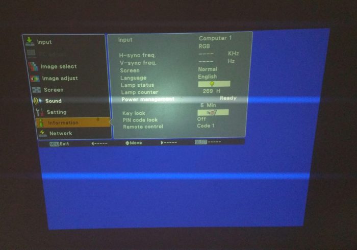 Sanyo PLC-XE33 XGA Projector with 269 Lamp Hours Used - Image 2