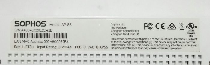 Sophos AP 55 Wireless Access Point - Image 3