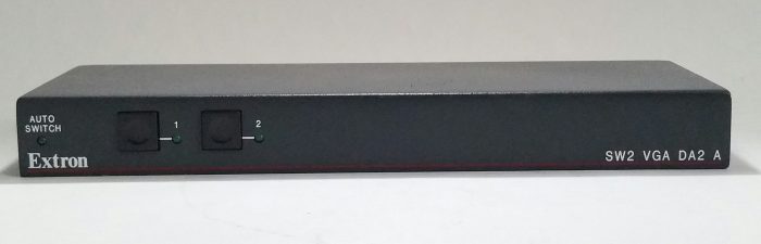 Extron (KVM) SW2 VGA DA2 A Two Input, Dual Output VGA and Audio Distribution - Image 2