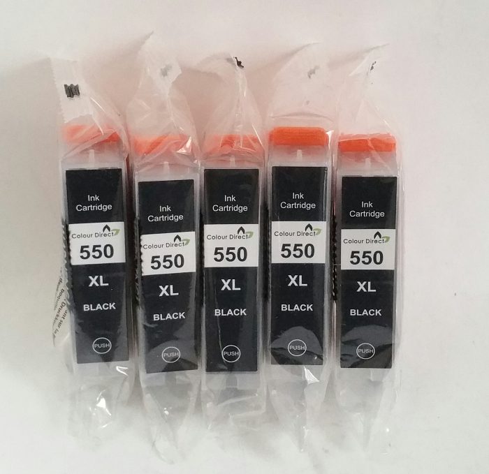 ColourDirect 550 Ink Cartridges XL Black Joblot - Image 5
