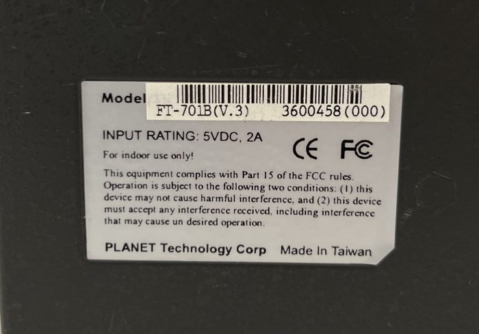 Planet FT-701B (V.3) 100Base-TX to 100Base-FX Fast Ethernet Converter - Image 3