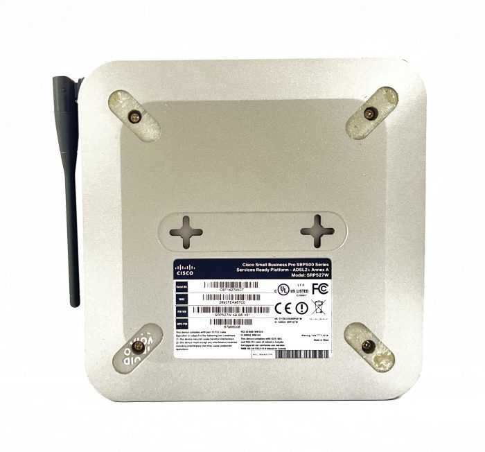 Cisco SRP527W Small Business Pro SRP500 Series Services Ready Platform - ADSL2+ Annex A 4-port Router - Image 6