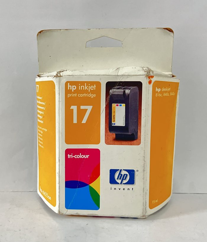 HP 17 Tri-Color Inkjet Print Cartridge - Exp. Nov 2002 - Image 6