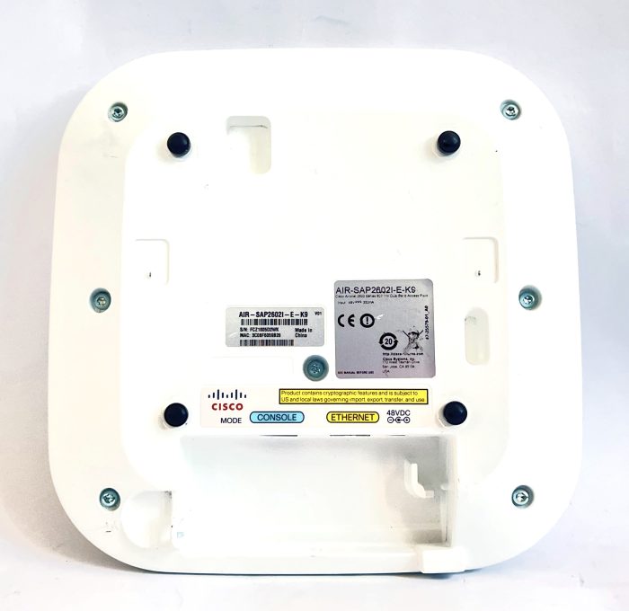 Cisco AIR-SAP2602I-E-K9 V01 Aironet 2600 Series 802.11n Dual Band Access Point - Image 4
