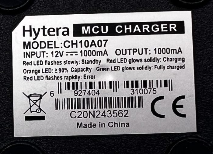 Hytera PD405 Walkie-Talkie CH10A07 Two Way Radio - Image 4