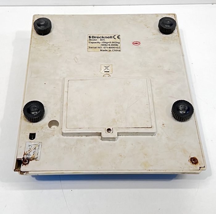Brecknell 405 Digital Scale with Stainless Steel Platform & 15kg x 0.002kg Capacity - Untested - Image 5