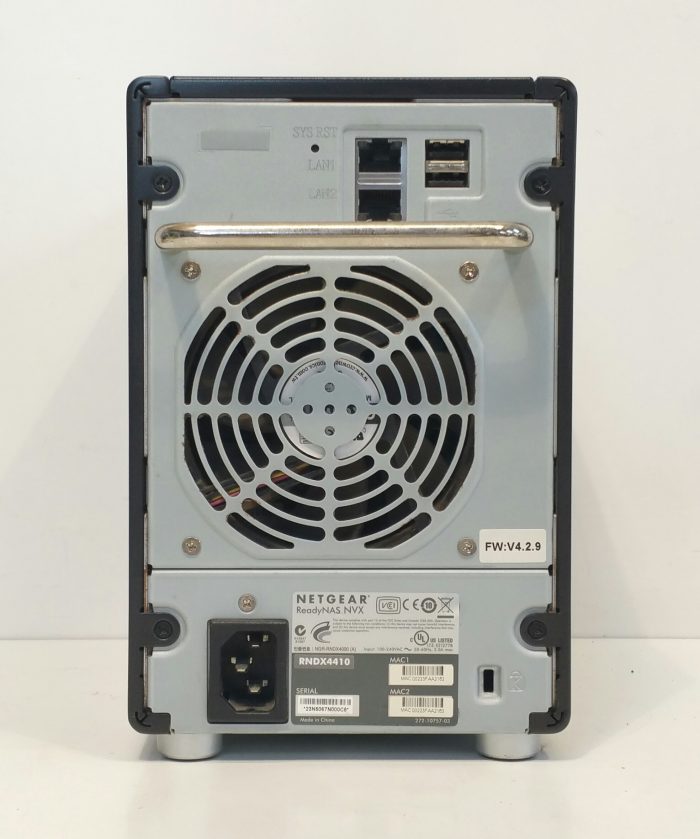 Netgear ReadyNAS NVX RNDX4410 Network Storage Box without Drives - Image 5