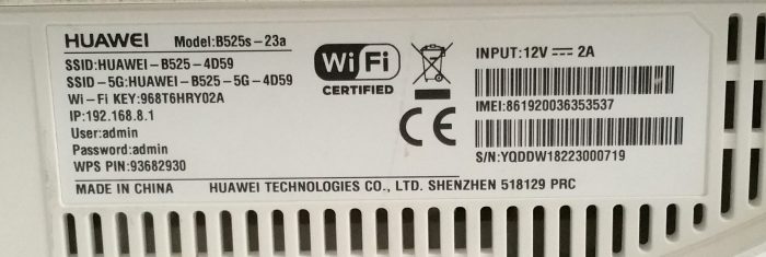 Huawei B525s-23a 4-Port Wireless Router - Image 3