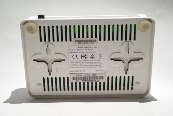 Billion BiPAC 5200 RC 4-Port ADSL2+ Firewall Router - Image 6