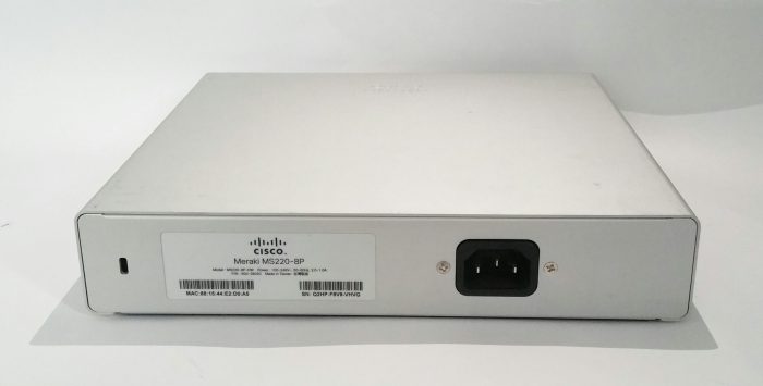 Cisco MS220-8P-HW Meraki MS220-8P 8-PoE, 2 SFP Gigabit Ethernet Switch - Image 4