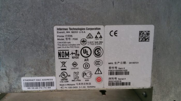 Intermec PX-4i Thermal Printer - Image 7