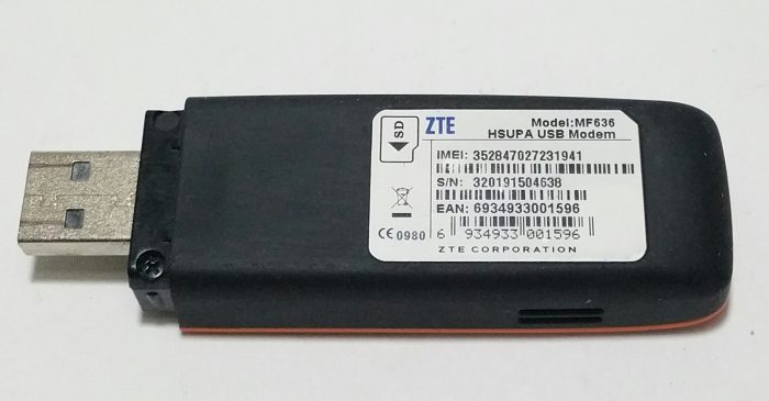 ZTE Orange MF636 3G Portable USB Dongle - Image 2