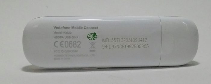 Vodafone K3520 Mobile Connect HSDPA 3G USB Stick/Dongle - Image 3