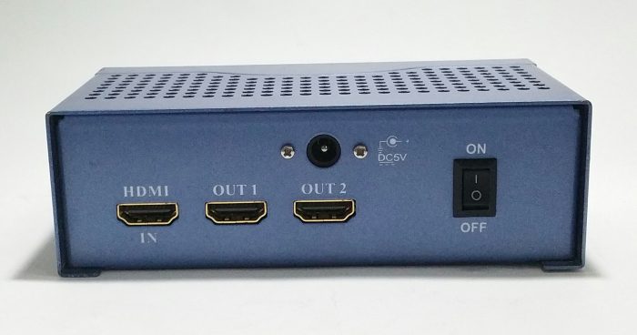 NEWlink 2-Port 4K x 2K HDMI Splitter 1 to 2 HDMI Duplicator - Image 4
