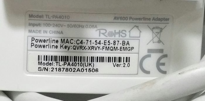 TP-Link TL-PA4010 AV600 Powerline Ethernet Powerline Adapter - single unit - Image 4