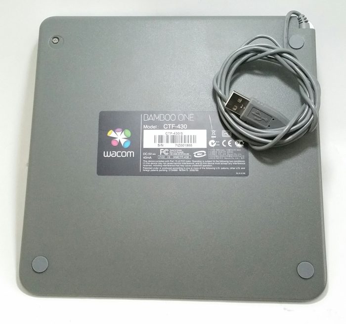 Wacom Bamboo One CTF-430/SO-B Tablet w Pen +Software - Image 6