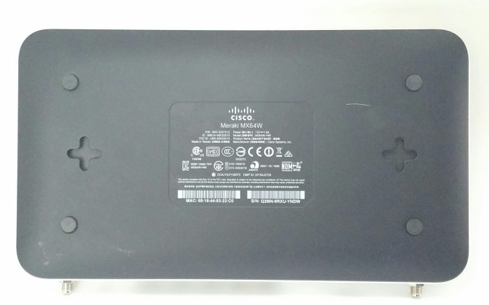 Cisco Meraki MX64W Wireless Cloud Managed Security Router - Image 4