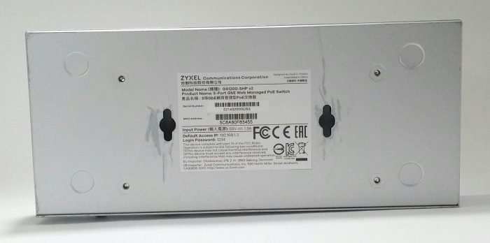 Zyxel GS1200-5hp v2 5-Port GbE Web Managed PoE Switch - Image 4