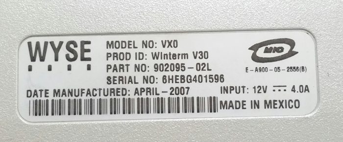 Dell Wyse VX0 Wyse Winterm V30 Thin Client - Image 3