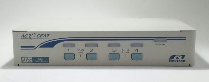 Rextron Acro Gear CBE1E7C773 4-Port USB KVM Switch - Untested - Image 2