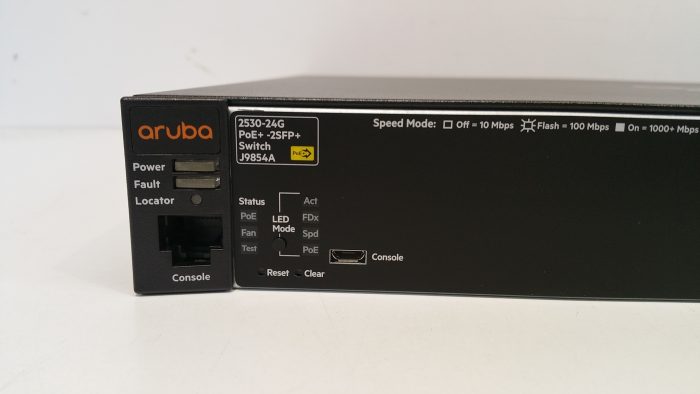 HP J9854A 2530 24G PoE+ 2SFP+Procurve Switch - Image 2