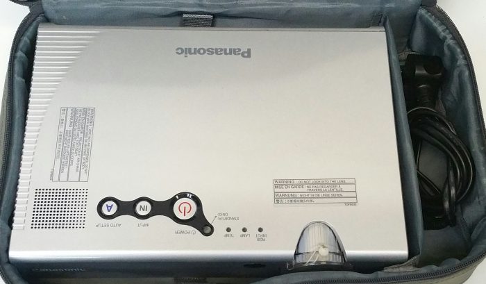 Panasonic PT-LC56E LCD Projector with 970 Lamp Hours Used - Image 4