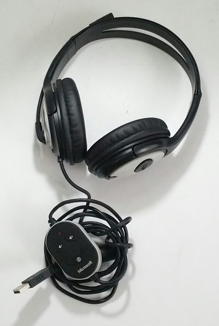 Microsoft LifeChat LX-3000 1084 USB Headset w Microphone - Image 2